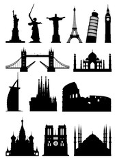 Silhouettes landmark