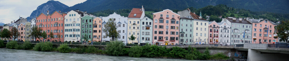 Fototapeta na wymiar Innsbruck Panorama
