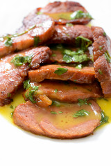 Beef meat isolated