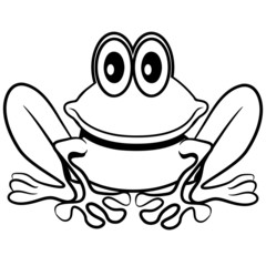Frosch süss witzig