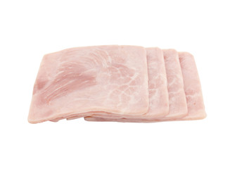 Ham isolated on a white background