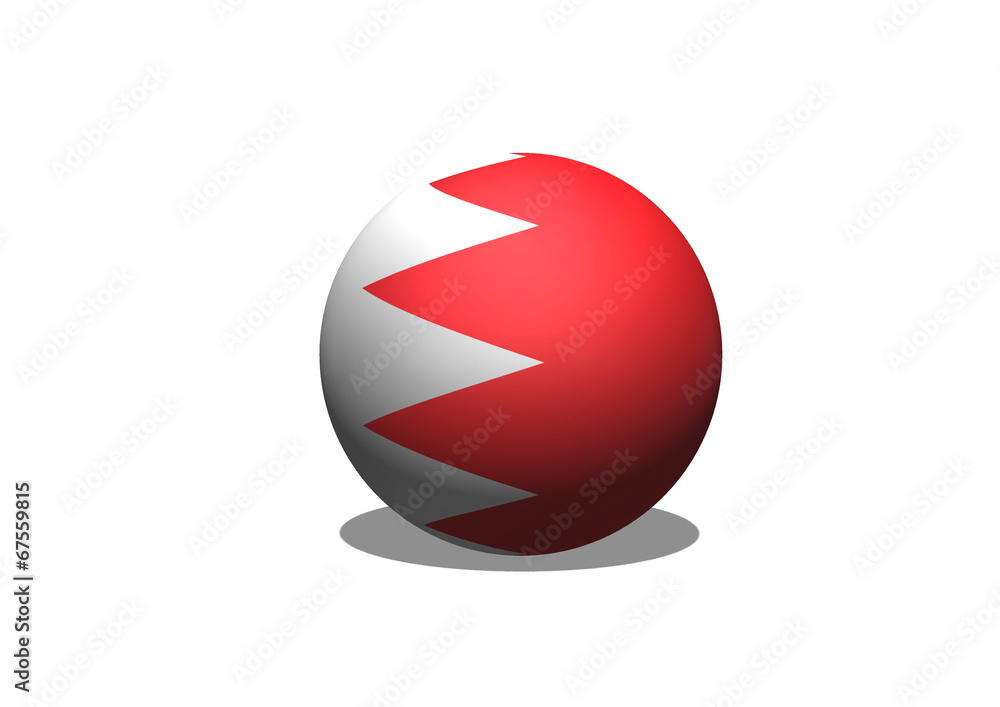 Poster bahrain flag themes idea design
