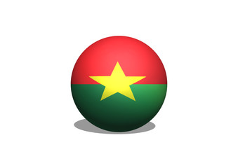 Burkina Faso flag themes idea design