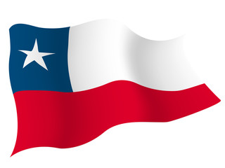 チリ　国旗　国