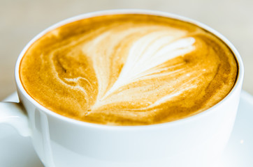 Latte coffee