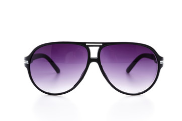 Sunglasses isolated white background