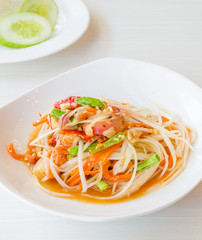 green papaya salad