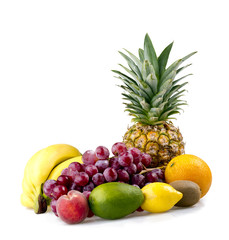 Fototapeta na wymiar Tropical fruits