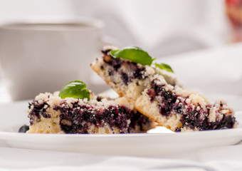 Blueberry pie