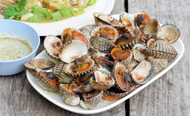 Cockles grill