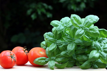 tomato and basil