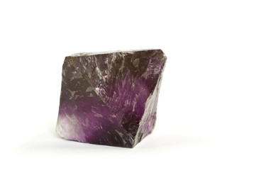 Octahedral Fluorite crystal from Illinois, USA. 4cm across.