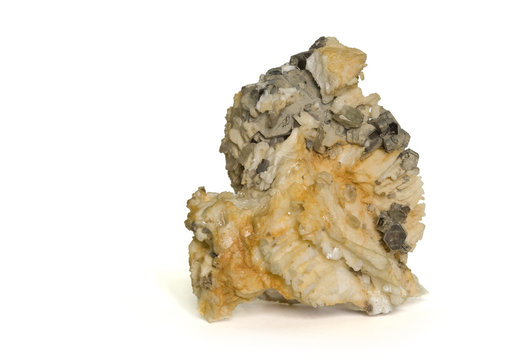 Apatite, fluorapatite & Muscovite from Brazil. 9.3cm across.