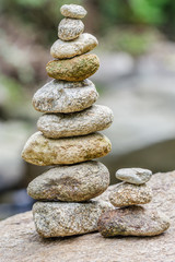 Fototapeta na wymiar Balance meditation