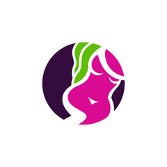 Beauty salon vector sign