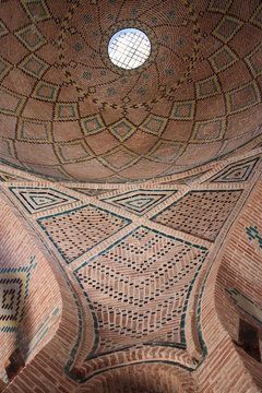 coupole du bazar de Qazvin