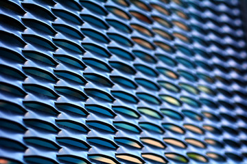 Metal holes background