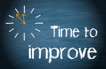 Time to improve