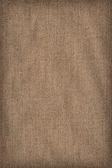 Artist's Linen Unprimed Canvas Crumpled Vignette Grunge Texture