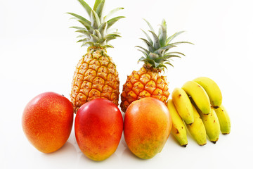 新鮮なトロピカルフルーツ