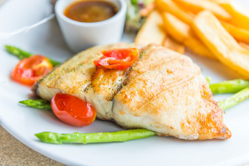 Barramundi steak