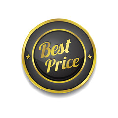 Best Price Glossy Shiny Circular Vector Button