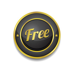 Free Glossy Shiny Circular Vector Button