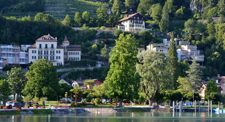 Fototapeta na wymiar suisse....walensee et région