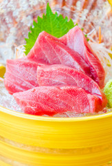 Tuna sashimi