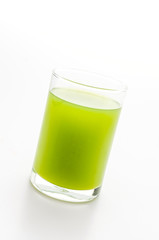 Kiwi juice glass