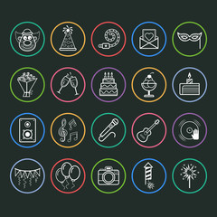 Party and holiday icon