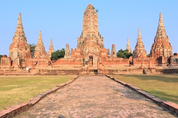 Fototapeta premium Ayutthaya Historical Complex in Thailand