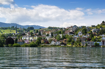 Fototapeta premium Zurich lake, Switzerland