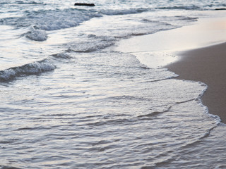 夕暮れのワイキキビーチ