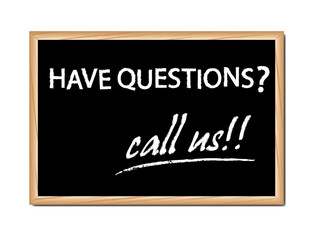 Obraz premium Blackboard advertisment