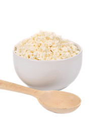 Cottage cheese. Curd.