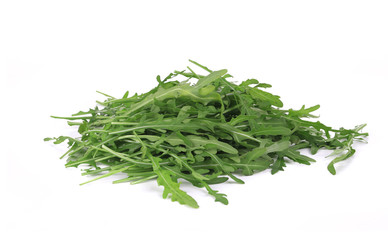 Fresh arugula bunch.