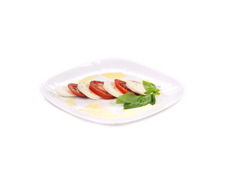 Caprese salad.