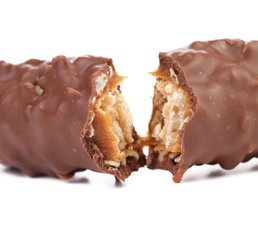 Chocolate stick with filling