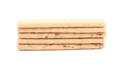 Biscuit sticks with filling.