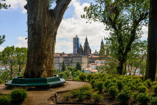 Catedral de Santiago desde alameda