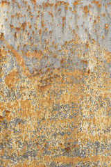 Corroded metal plate