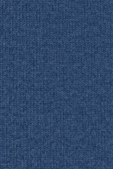 Woolen Woven Fabric Dark Marine Blue Grunge Texture