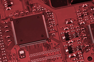 Fototapeta premium Electronic circuit board