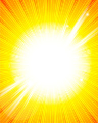 Obraz premium Abstract orange bright background