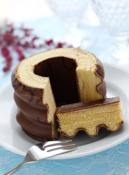German layer cake "Baumkuchen"