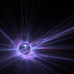 Surreal Fractal Spiral Abstract