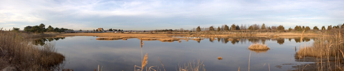 Hammonasset Beach Marsh Panorama