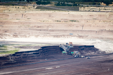 Surface coal mining