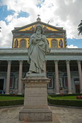 Obraz premium Rome italy San Paolo church